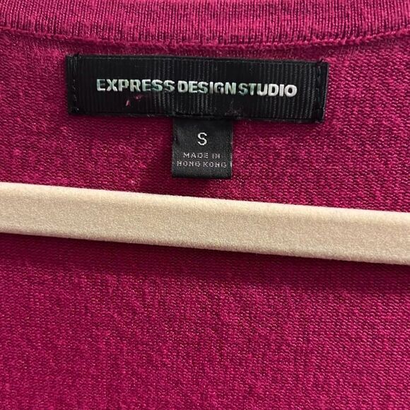 ✨express scoop neck roll over sleeves ribbed sweater✨ - Picture 4 of 5